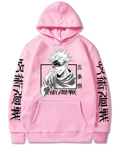 Jujutsu Kaisen Sudadera Con Capucha Hip Hop Anime Pullovers