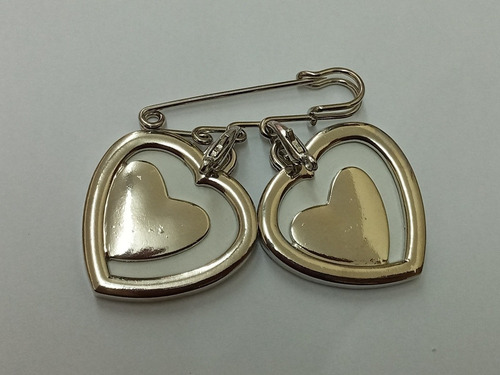 Imagen 3 de 3 de Relicario Portafolio Dos Corazones Para Novios