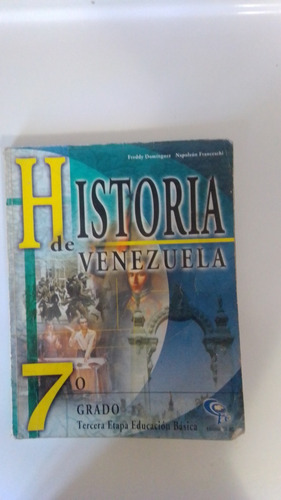 Libro Historia De Venezuela 1er Año Cobo