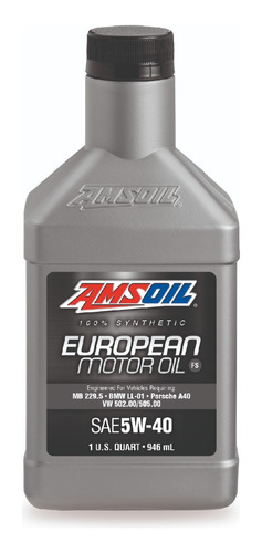 Aceite De Motor 5w40 Europeo  Amsoil  100% Sintético