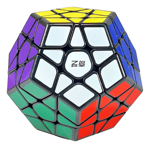 Cubo Rubik Megaminx Qiyi Qiheng 3x3 Negro