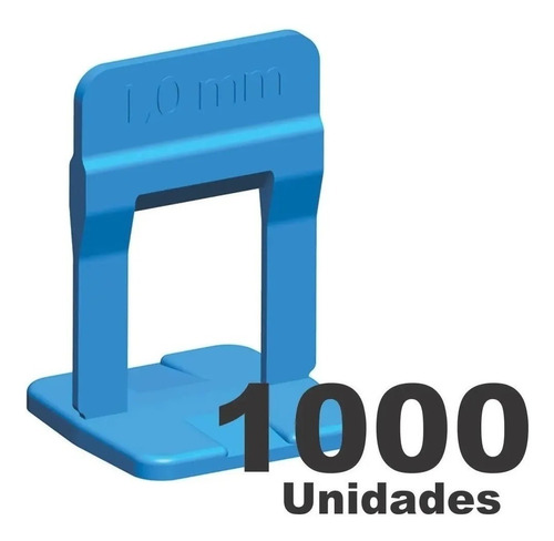 1000 Espaçador Nivelador Slim 1.0 - 1.5 Ou 2mm Porcel Cortag