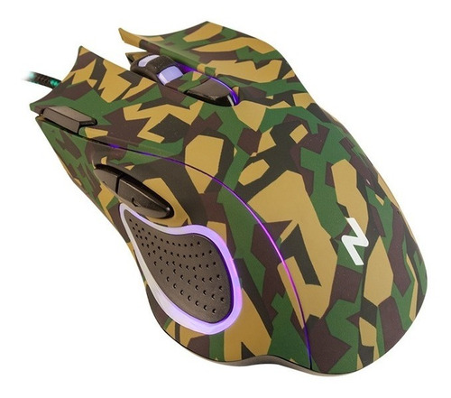 Combo Gamer Teclado + Mouse Noga Nkb-233 Camouflage.