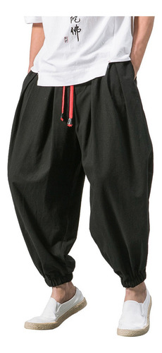 Nuevo Pantalones Holgados Tipo Harén For Hombre, Pantalones