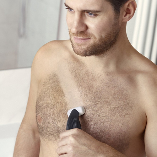 Imagen 10 de 10 de Afeitadora Depiladora Rasuradora Cortadora Masculina Cuerpo - Depilador Piernas Espalda Pecho Zonas Intimas Brazos Nuca