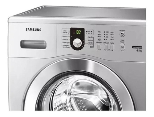 Máquina de lavar automática Samsung WW65M0NH prata 6,5 kg