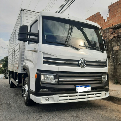 Imagem 1 de 15 de Caminhão 3/4 Volkswagen 9170 Prime Com Baú De 5,5 Metros