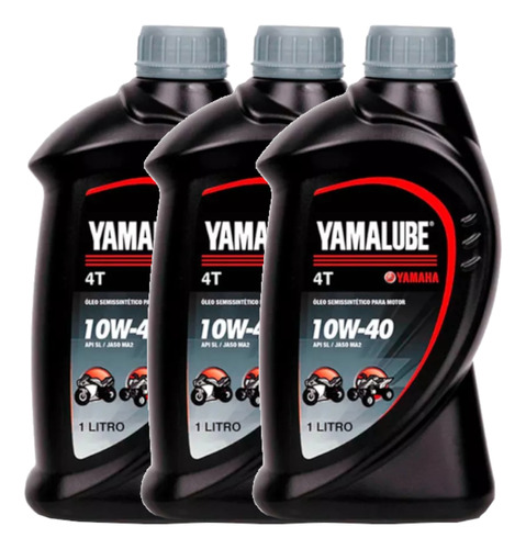 Kit Yamalube Moto 10W-40 