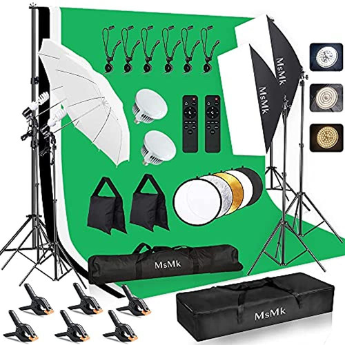 [bombilla Led Mejorada] Kit De Iluminación Para Fotografía M