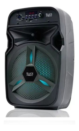 Parlante Portátil Bluetooth Black Point S31.2 Fm Usb Luces