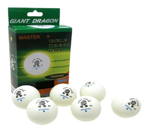 Pelotas De Ping Pong Giant Dragon Caja De Seis