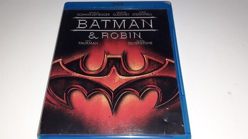 Blu-ray Batman & Robin Truman,schwarzenegger,clooney.....!!!