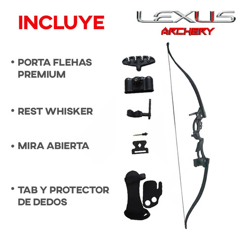 Imagen 2 de 10 de Arco Recurvo Importado 20 Lbs Para Chicos + 3 Flechas Fibra