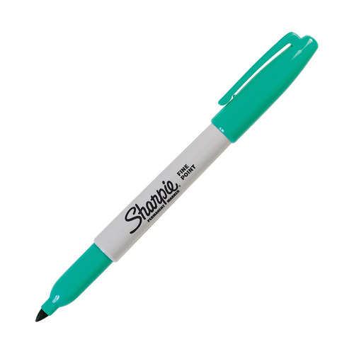 Sharpie Marcador Permanente Fino Turquesa - Mosca