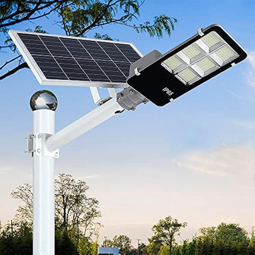 Farola Solar Led De 300 Vatios Para Exteriores, Luz De Inund