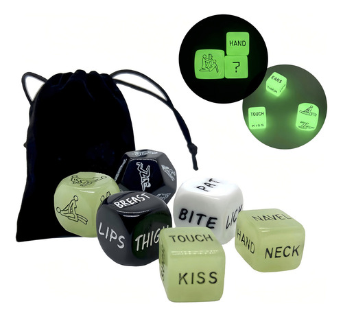 ..dados Para Adultos Juegos De Mesa Eroticos 6 Piezas En Set