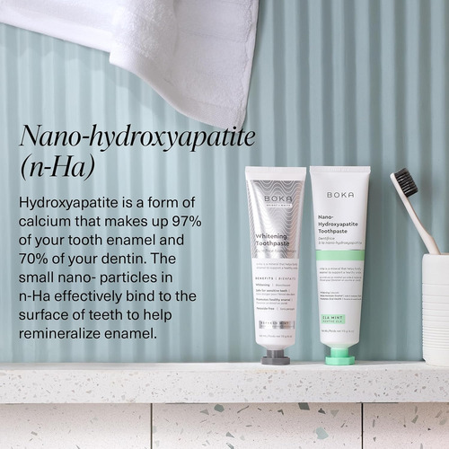 Boka Pasta De Dientes Blanqueadora Con Nano Hydroxyapatite