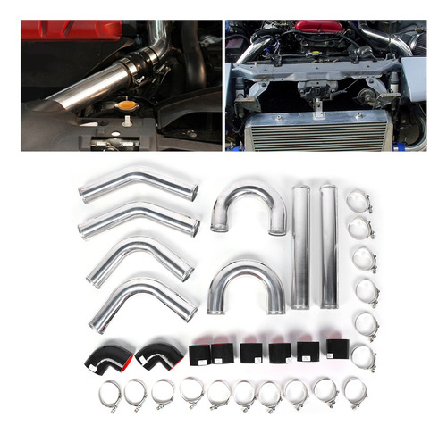 Kit De Tuberías De Intercooler Universal Turbo Modified 76