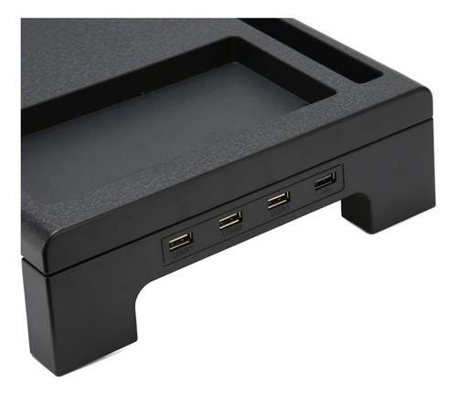 Soporte Elevador Para Monitor De Escritorio, 3 Salidas Usb,