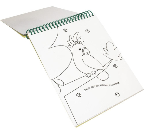 Livro De Colorir Pintura Mágica Animais De Estimação Curious Universe Edição 1 2023 Português Happy Books