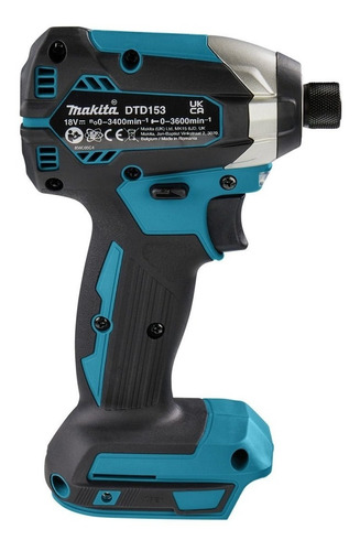 Atornillador De Impacto Inalambrico Makita Bl 18v Dtd153z