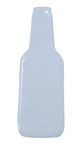 Cerámica Personalizable Botella Con Imán P/heladera 3,4x10cm