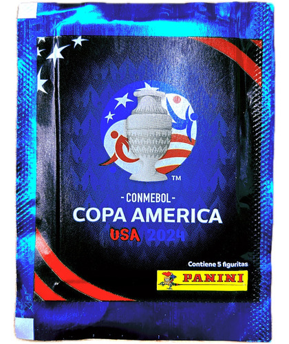 Figuritas Conmebol Copa América 2024 Panini Pack X 40 Sobres