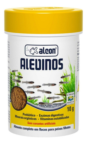 Ração Para Peixe Alevinos Alcon 10g