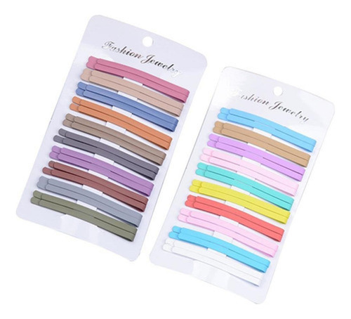 A 2 X 20 Peças De Grampos De Cabelo Coloridos Para Estilo De