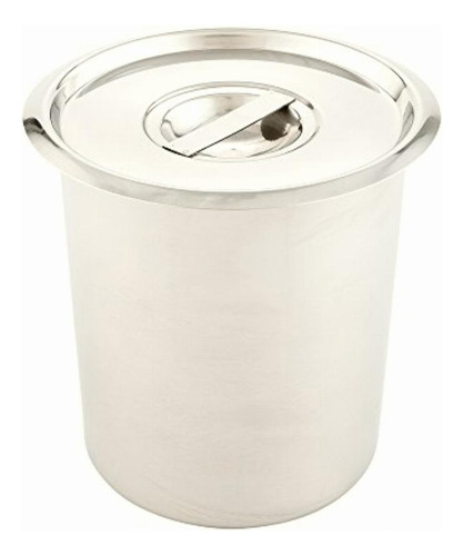 Restaurantware Stainless Steel Bain Marie Lid For Met Lux