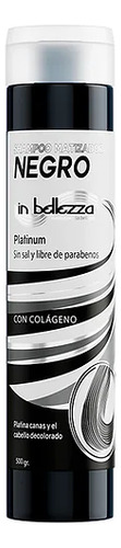 Shampoo Matizador Negro Inbellezza 120 Ml Piel Grasa