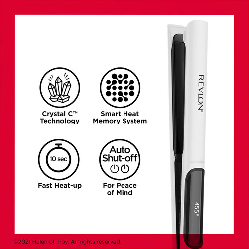 Chapinha De Cabelo Revlon Crystal C + Ceramic Digital 2,54 C