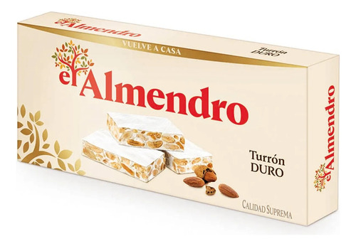 Turron Español Duro El Almendro 150 Gr