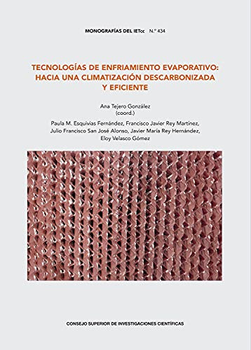 Libro Tecnologías De Enfriamiento Evaporativo Hacia Una Clim