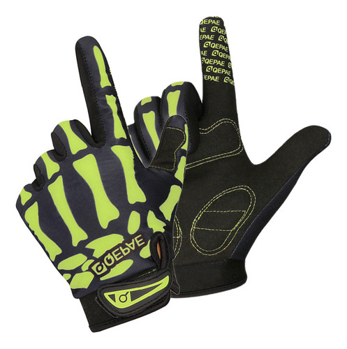 Guantes Protectores De Calavera Para Motocicletas Y Biciclet