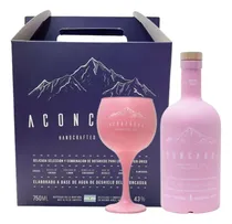 Comprar Gift Box Gin Aconcagua Frutos Rojos + Copón Rosa Regalo