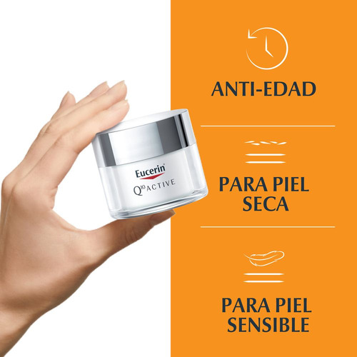 Eucerin Q10 Active Dia Antiedad 50 Ml Seca
