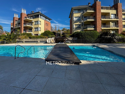 Departamento 3 Ambientes Balcón Espacios Verdes Pileta Amenities En Portezuelo Nordelta Apto Crédito