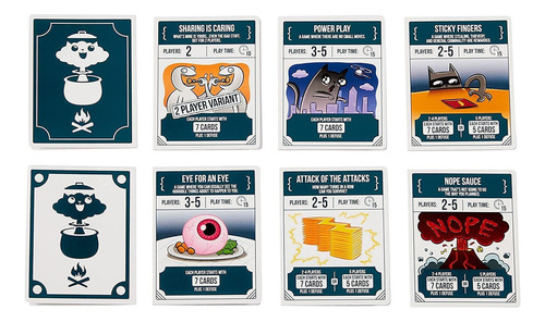 Exploding Kittens Recetas For Disaster - Juego De Lujo - Un