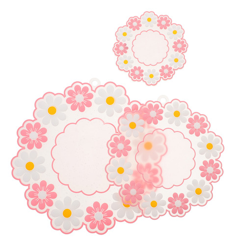 Posavasos De Silicona Con Soporte Para Ollas, Decoración, 3