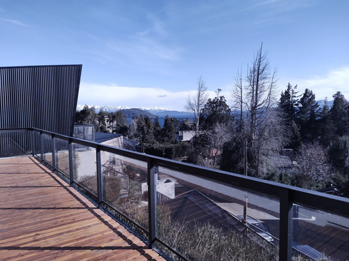 Vista Al Lago Apto Turismo Departamento Tipo Casa De Diseño En Melipal Bariloche En Venta Ideal Inversión Turística Ícono Arquitectónico Lujo Vistas Y Confort Cochera Sum Parrilla Jardín Terraza Deck