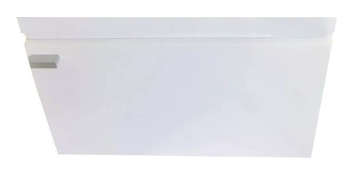 Vanitory Colgante Mueble Mini 46x25 Mdf Laqueado Blanco