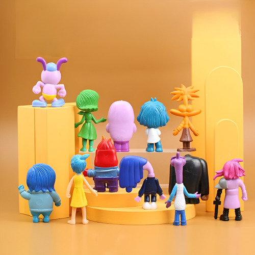 Intensamente 2 Inside Out Disney Pixar Set 12 Figuras Origin