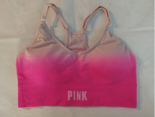 Top Deportivo Pink Talle M Victoria's Secret Original. 