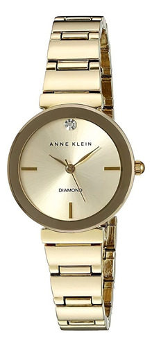 Anne Klein | Reloj Mujer | Ak/2434chgb | Original Color de la correa Dorado Color del bisel Dorado Color del fondo Dorado