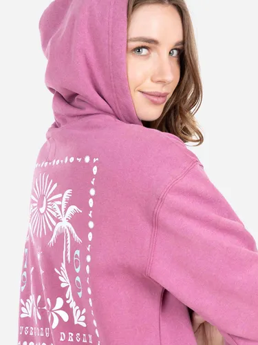 Poleron Canguro Every Day Is Dream Burdeo Mujer Rip Curl
