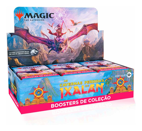 Magic Set Booster Box - As Cavernas Perdidas De Ixalan - Pt