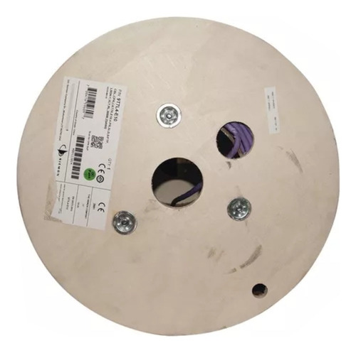 Bobina De Cable S/ftp Categoria 7a 100% Cobre Indoor Violet