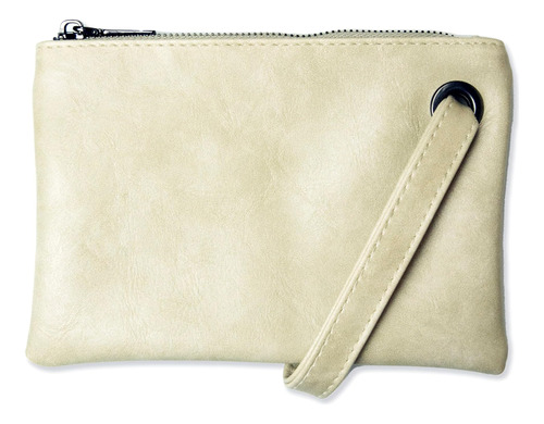 Tz Designs Bolso De Mano Tipo Pulsera Para Mujer Color Beige