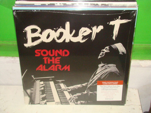 Booket T - Sound The Alarm - Vinilo Lp Nuevo Sellado / Kktus